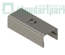 Накладка на соединение угловое для щелевой насадки SlimDrain ТИП 1 T-образной - Стандартпарк1