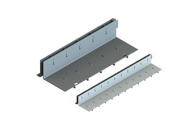 Щелевая насадка Slim Drain серии Drive L-образная DN100 кл. С250 - Standartparkчспмчв, рис. 1