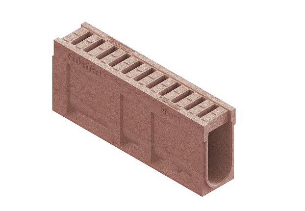 Блок монолитний водоотводной CompoMax полимербетонный DN150 h41 кл. E 72905, рис. 2