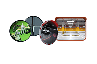 Зеркала сферические из нержавеющей стали