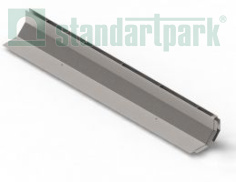 Щелевая насадка Slim Drain ТИП 1 L-образная DN100 кл. А15 - Стандартпарк1