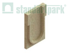 Торцевая заглушка полимербетонная для блока монолитного начальная 67019-5Н - Стандартпарк, рис. 1