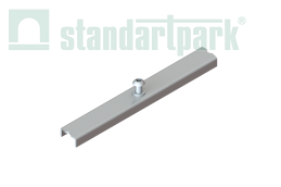 Купить Крепеж стальной к лотку водоотводному пластиковому Basic DN200 по выгодной цене Крепеж стальной к лотку водоотводному пластиковому Basic DN200 - Стандартпарк1