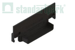 Заглушка торцевая пластиковая для лотков водоотводных пластиковых 8050-М/80571-М - Стандартпарк, рис. 1