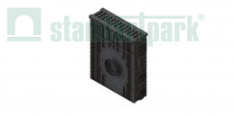 Пескоуловитель PolyMax Basic сборный пластиковый с решеткой ячеистой пластиковой кл. A (к-т) 0808007811-М - Стандартпарк1