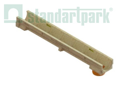 Купить Лоток водоотводный полимербетонный CompoMax Basic DN100 h100 по выгодной цене Лоток водоотводный полимербетонный CompoMax Basic DN100 h100 - Стандартпарк, рис. 2