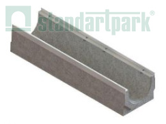 Лотки водоотводные бетонные BetoMax Drive  DN200 каскадом h200-h360 под решетку кл. С250, рис. 1