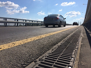 Поверхностный водоотвод автотрассы «Чехов-Попово»