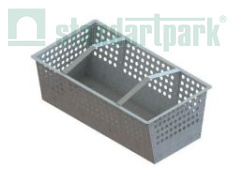 Корзина для пескоуловителя секционного оцинкованная сталь 61998 - Стандартпарк1