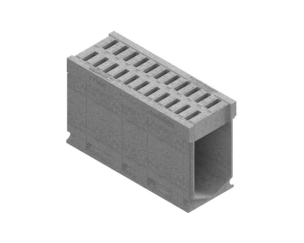 Блок монолитный водоотводный CompoMax полимербетонный DN300 h61 кл. Е 77905, рис. 3