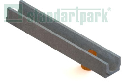 Лоток водоотводный бетонный BetoMax Basic DN100 h125 - Стандартпарк, рис. 2