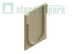 Заглушка торцевая полимербетонная для блока монолитного начального 67519-5Н - Стандартпарк, рис. 1