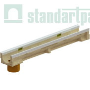 Купить Лоток водоотводный полимербетонный CompoMax Basic DN100 h100 по выгодной цене Лоток водоотводный полимербетонный CompoMax Basic DN100 h100 - Стандартпарк, рис. 4