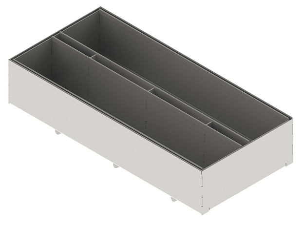 Щелевая насадка Slim Drain ревизионная ТИП 1 T-образная DN200 кл. А15, рис. 2