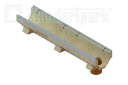 Лоток водоотводный полимербетонный CompoMax Drive DN150 h160, рис. 3