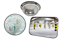 Зеркала сферические для помещений