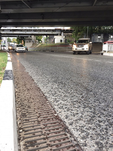 Водоотвод с дороги на ул. Конституции в Сочи - Standartpark