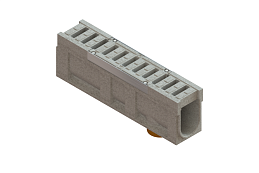 Блок монолитный водоотводный CompoMax ревизионный с решеткой полимербетонной DN150 h31 кл.С (комплект) - Стандартпарк, рис. 5