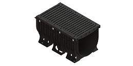 Решетка водоприемная Basic пластиковая, кл. А - Стандартпарк, рис. 2