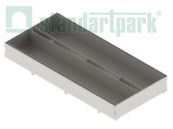 Щелевая насадка Slim Drain ревизионная ТИП 1 T-образная DN200 кл. А15 - Стандартпарк, рис. 1