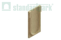 Заглушка торцевая полимербетонная для блока монолитного начальная 67219-Н - Стандартпарк, рис. 1