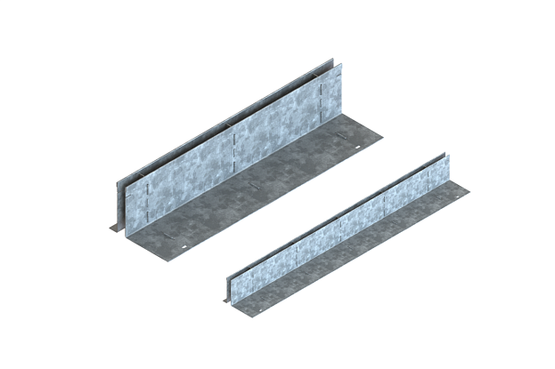 Щелевая насадка Slim Drain серии Basic L-образная DN100 кл. А15 - Standartparkчспмчв, рис. 1