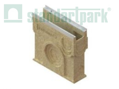 Пескоуловитель полимербетонный CompoMax  Drive DN100 под решетки кл.С250, D400, E600, рис. 1