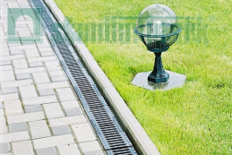 Купить Лоток водоотводный полимербетонный CompoMax Basic DN100 h100 по выгодной цене Лоток водоотводный полимербетонный CompoMax Basic DN100 h100 - Стандартпарк, рис. 5