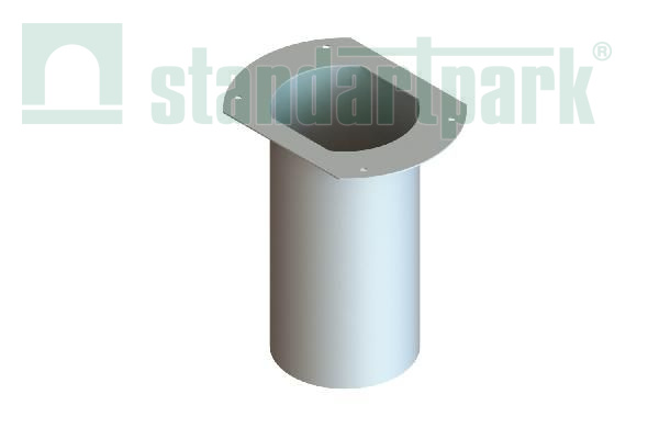 Воронка водоотводная DN250 для лотка полимербетонного CompoMax DN400 6188-25.32-А - Standartparkчспмчв, рис. 1