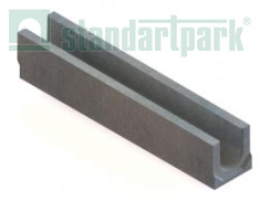 Лотки водоотводные бетонные BetoMax DN110 уклонные h100 - 195 - Стандартпарк1