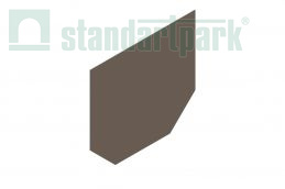 Заглушка торцевая стальная для лотка водоотводного бетонного 6181-Б/30 - Стандартпарк1