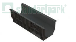 Лоток водоотводный пластиковый PolyMax Basic DN300 h354 - Стандартпарк1