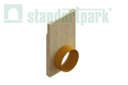Заглушка торцевая полимербетонная для блока монолитного 67519-09 - Стандартпарк, рис. 1