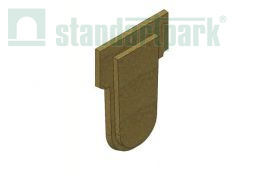 Купить Заглушка торцевая полимербетонная к лотку полимербетонному 70671 по выгодной цене Заглушка торцевая полимербетонная к лотку полимербетонному 706711