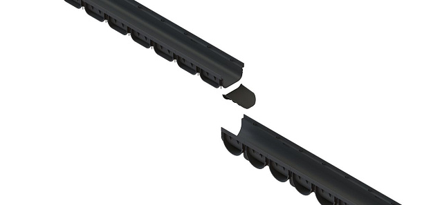 Переходник-перелив между лотками S’park 2 и S’park 3 (DN100 Н70 и Н100), рис. 2