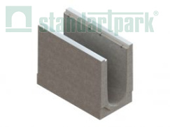 Лоток водоотводный BetoMax Plus DN300 H61 бетонный кл.D400, E600, F900 - Стандартпарк1