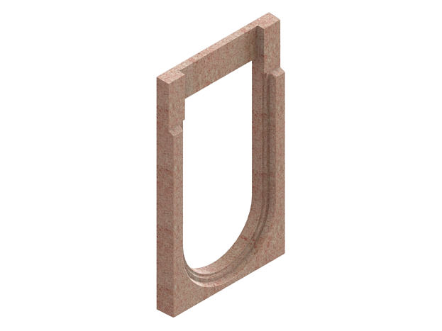 Переходник ревизионный полимербетонный конечный 67549-К, рис. 3