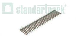 Решетка водоприемная Basic DN200 стальная оцинкованная ячеистая кл. А15 - Стандартпарк1