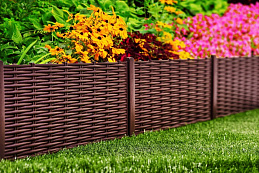 Стандартпарк предлагает Садовое ограждение «Лоза» (цвет коричневый), рис. 3