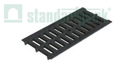 Решетка водоприемная Basic DN200 чугунная щелевая кл. С250 - Стандартпарк1