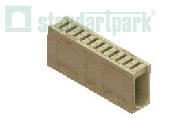 Блок монолитний водоотводной CompoMax полимербетонный DN150 h41 кл. E 72905 - Стандартпарк, рис. 1