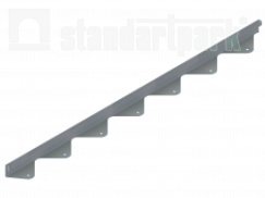 Купить Бордюр стальной оцинкованный L типа 1200мм для благоустройства от Стандартпарк по выгодной цене Стандартпарк предлагает Бордюр стальной оцинкованный L типа 1200мм1