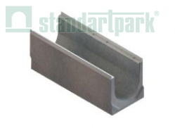 Лоток водоотводный BetoMax DN300 H41 бетонный кл.D400, E600, F900 - Стандартпарк, рис. 1