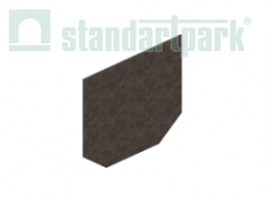 Купить Заглушка торцевая стальная для лотка водоотводного бетонного 6181-Б по выгодной цене Заглушка торцевая стальная для лотка водоотводного бетонного 6181-Б - Стандартпарк1