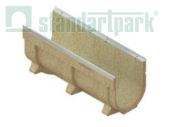 Лоток водоотводный CompoMax Drive DN300 H41 полимербетонный1