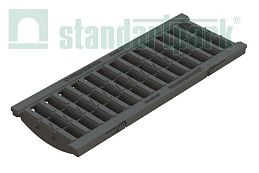 Купить Лоток водоотводный пластиковый PolyMax Basic DN150 h217 с решеткой пластиковой ячеистой кл. А15 (комплект) по выгодной цене Лоток водоотводный пластиковый PolyMax Basic DN150 h217 с решеткой пластиковой ячеистой кл. А15 (комплект) - Стандартпарк, рис. 2