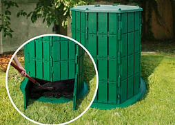 Стандартпарк предлагает Компостер садовый с крышкой «Плюс» 800 литров, рис. 3