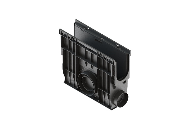 Пескоуловитель PolyMax Basic DN100 высокий борт, рис. 2