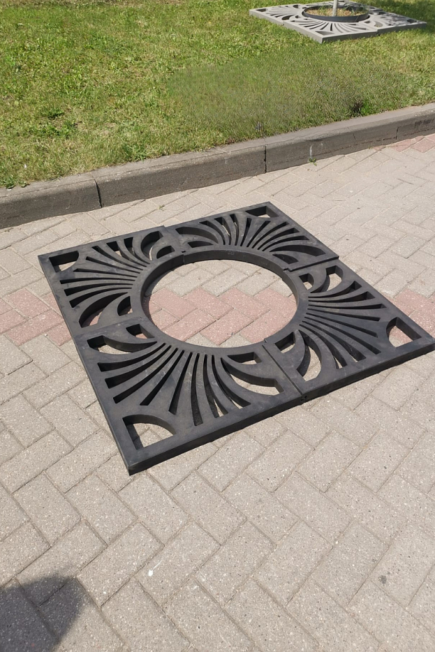 Купить Приствольная решетка композитная (черная) по выгодной цене Приствольная решетка композитная (черная), рис. 4