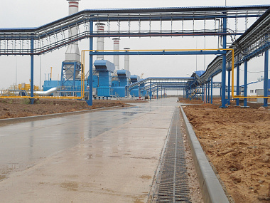Компрессорная станция Газпром